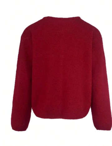 Pulover Shein, roșu