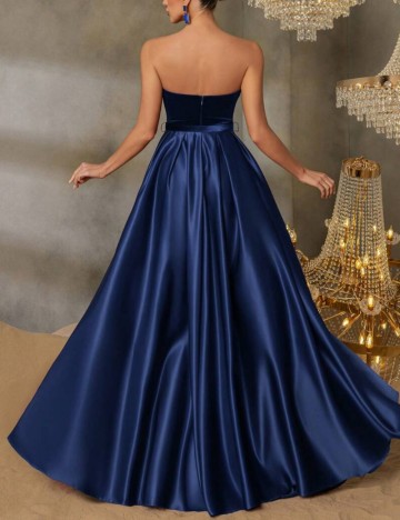 Rochie de ocazie Shein, albastru