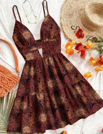 Rochie mini Shein, mix culori