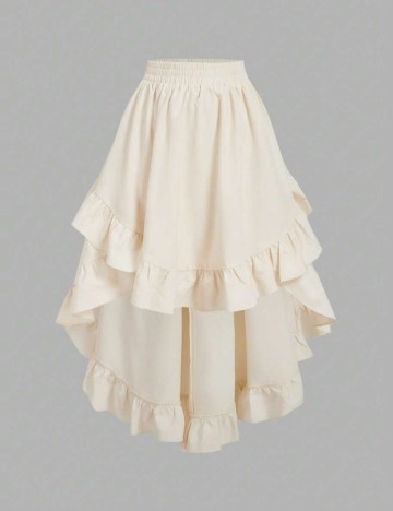 Fustă midi Shein, crem