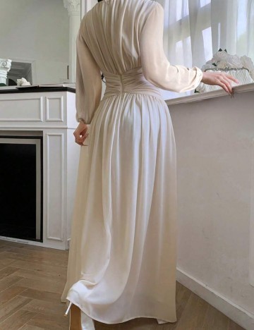 Rochie midi Shein, crem