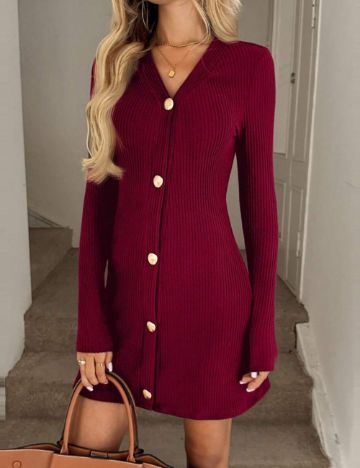 Rochie mini Shein, vișiniu