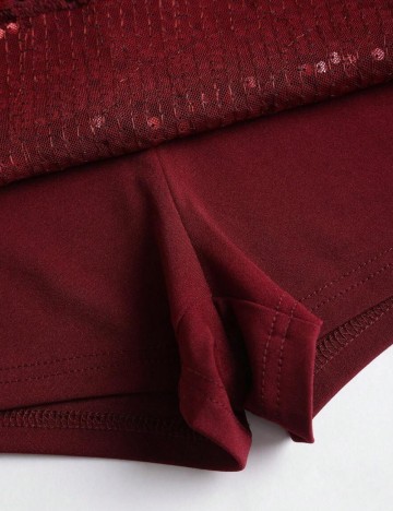 Fustă Pantalon Shein, roșu