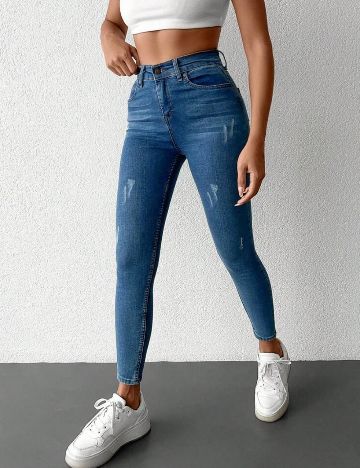 Jeans Shein, albastru
