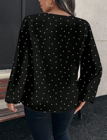 Cămașă Shein Curve+, negru