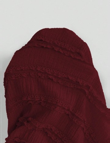 Bluză Shein, vișiniu