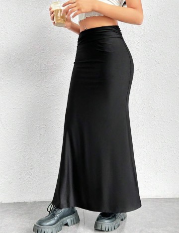 Fustă maxi Shein, negru