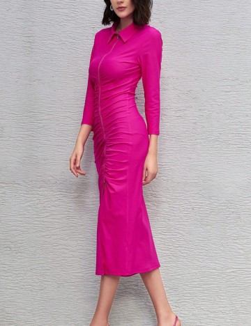 Rochie maxi Shein, roz