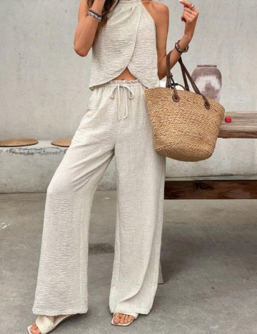 Pantaloni Shein, bej