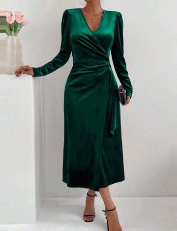 Rochie maxi Shein, verde