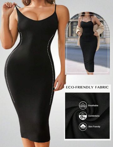Rochie modelatoare Shein, negru