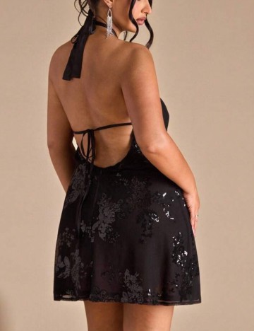 Rochie mini Shein Curve+, negru