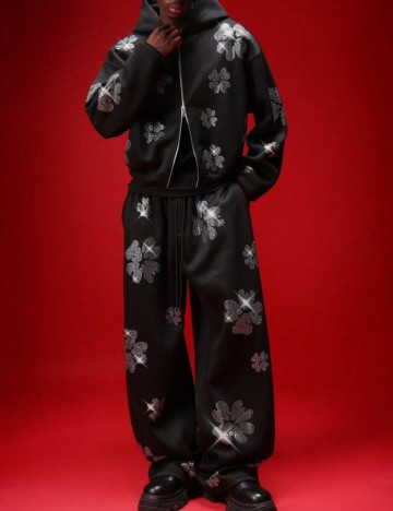 Hanorac Shein SUMWON, negru