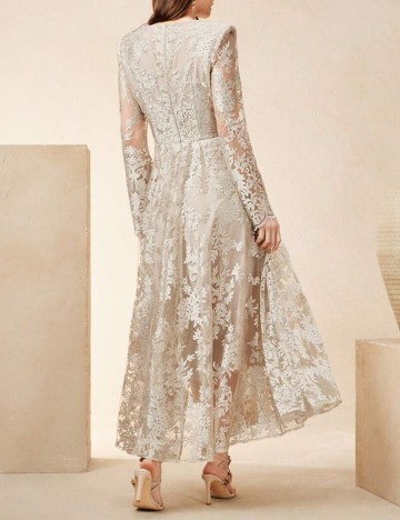 Rochie maxi Shein, bej