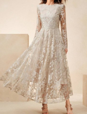 Rochie maxi Shein, bej