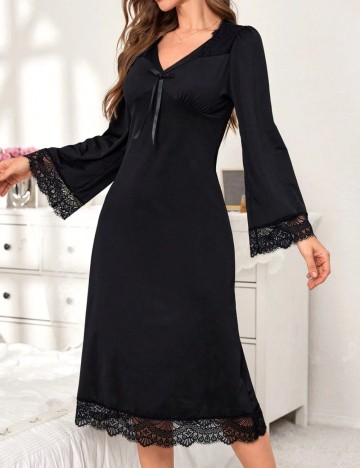 Rochie De Noapte Shein, negru