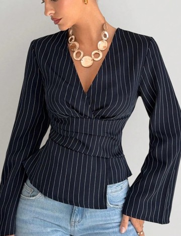 Cămașă Shein, albastru