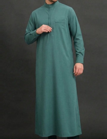 Cămașă lungă Shein, verde