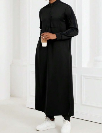 Bluză lungă Shein, negru