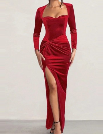 Rochie maxi Shein, roșu