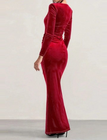 Rochie maxi Shein, roșu