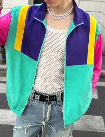 Jachetă Shein MANFINITY, mix culori