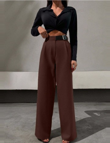 Pantaloni Shein, maro