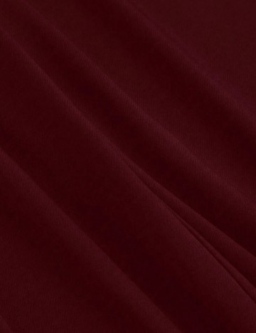 Pantaloni evazați Shein Curve+, vișiniu