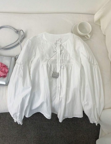 Cămașă Shein, alb