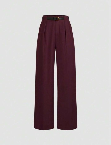 Pantaloni Shein, vișiniu