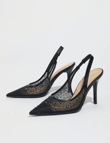 Pantofi cu toc Shein, negru