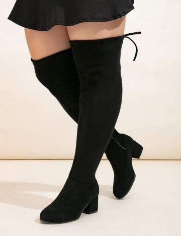 Cizme cu toc Shein, negru