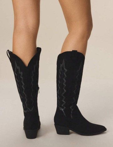 Cizme cu toc Shein, negru