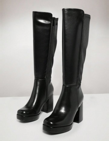 Cizme cu toc Shein, negru