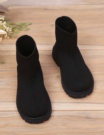 Botine Shein, negru