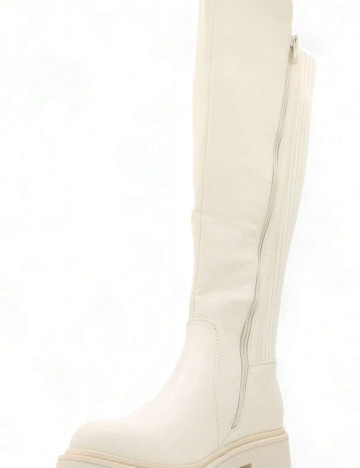 Cizme Shein, crem