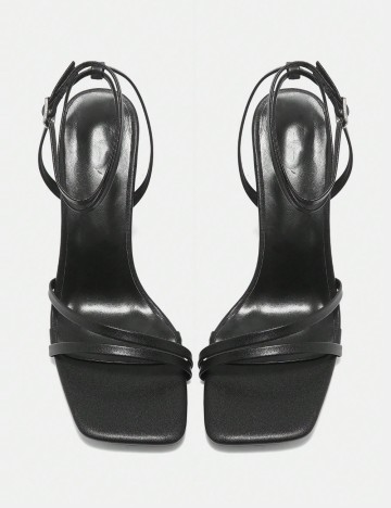 Sandale Cu Toc Shein, negru