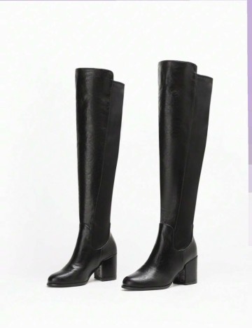 Cizme cu toc Shein, negru