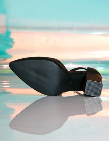 Pantofi cu toc Shein, negru