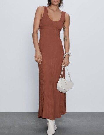 Rochie maxi Zara, maro