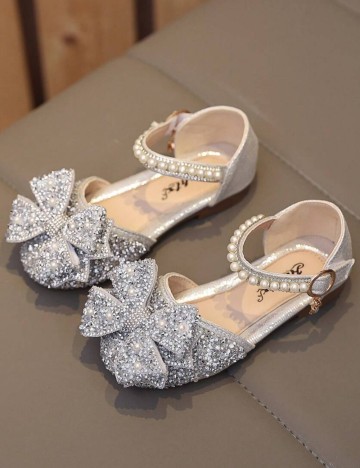 Pantofi Shein, argintiu