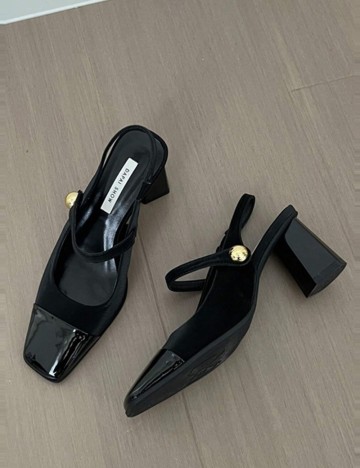 Pantofi cu toc Shein, negru