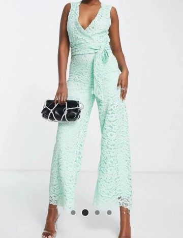 Salopetă lungă Liquorish, verde