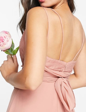 Rochie maxi ASOS, roz