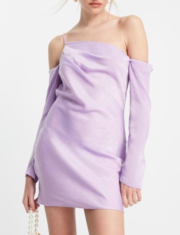 Rochie mini ASOS, mov