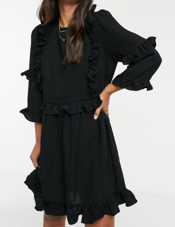 Rochie mini IN THE STYLE, negru