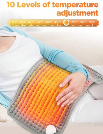 Pătură electrică Shein, gri