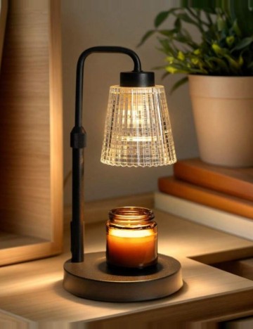 &Icirc;ncălzitor electric pentru lum&acirc;nări Shein, negru