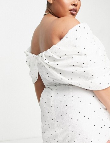 Rochie mini ASOS, alb