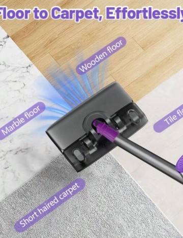 Aspirator fără fir Shein, gri